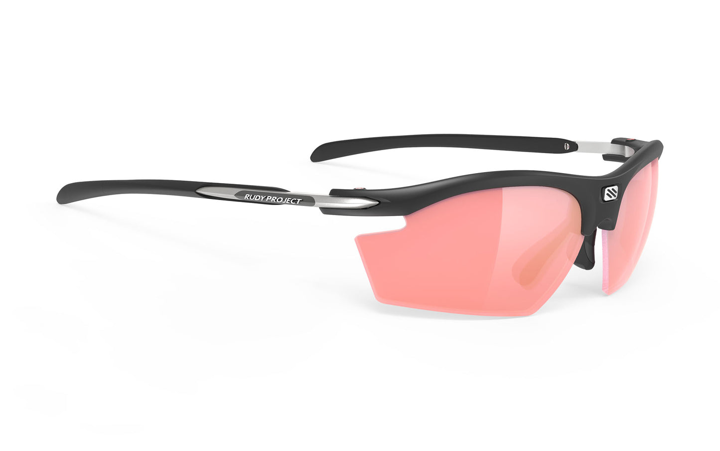 Rydon Slim Black Matte Racing Red Lens | Rudy Project Cycling Sunglasses and Helmets