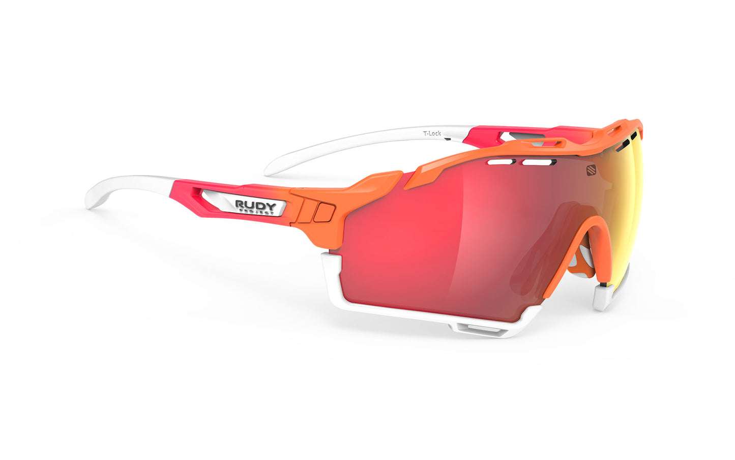 Cutline Mandarin - Multi Laser Red Lens | Rudy Project Cycling Sunglasses and Helmets
