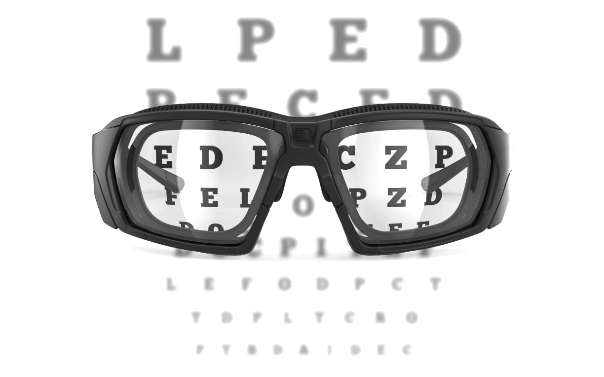 rudy project Agent Q with direct rx inframe prescription lenses