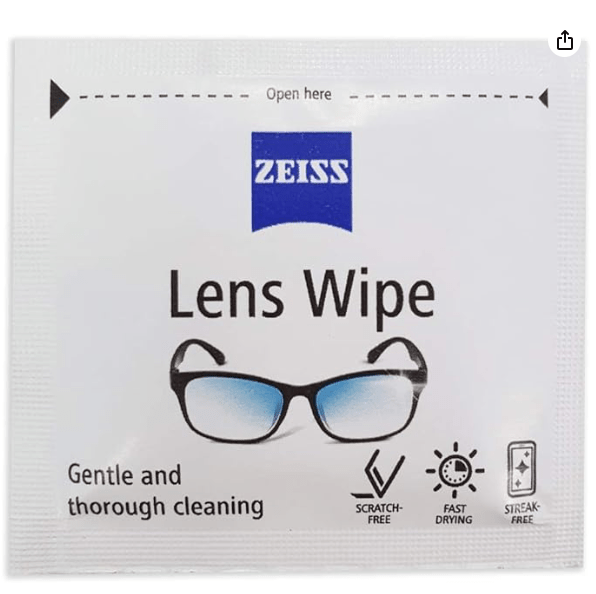 ZEISS Lens Wipes 1 x box = Pack of 50 wipes | Rudy Project Cycling Sunglasses and Helmets