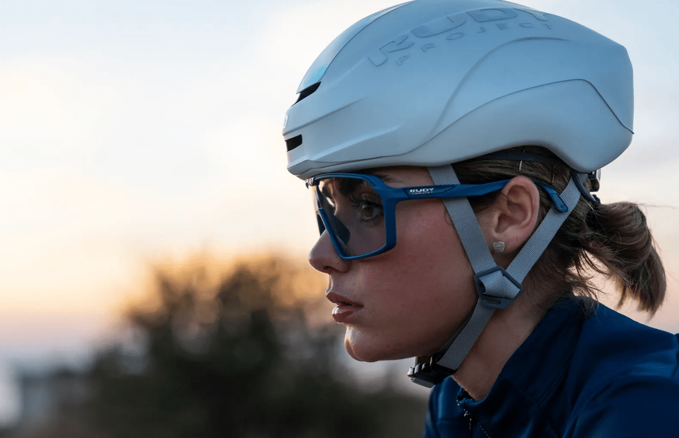 Rudy Project Nytron Pro Aero Road Helmet – White Iridescent | Rudy Project Cycling Sunglasses and Helmets