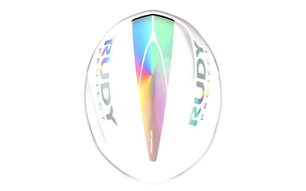 Rudy Project Nytron Pro Aero Road Helmet – White Iridescent | Rudy Project Cycling Sunglasses and Helmets