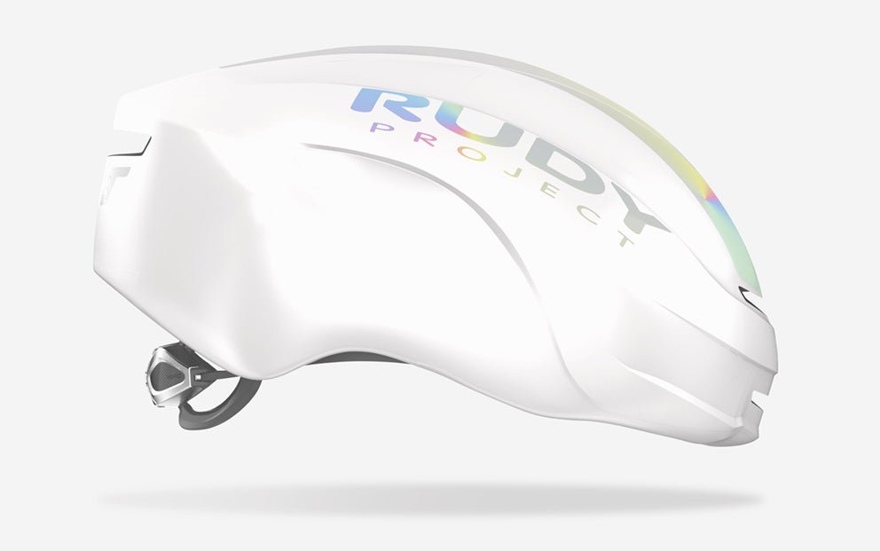 Rudy Project Nytron Pro Aero Road Helmet – White Iridescent | Rudy Project Cycling Sunglasses and Helmets