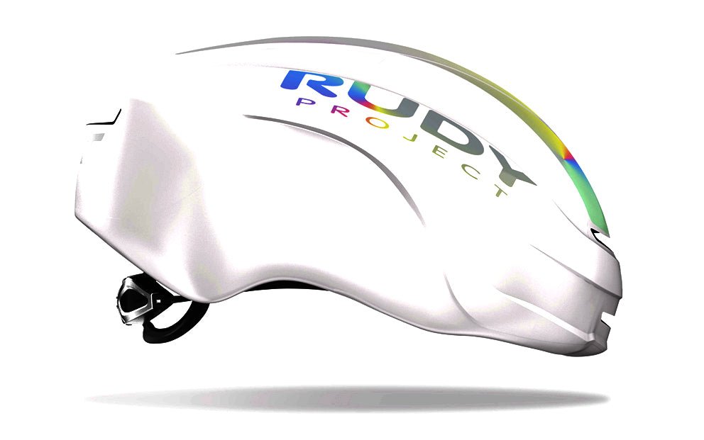 Rudy Project Nytron Pro Aero Road Helmet – White Iridescent | Rudy Project Cycling Sunglasses and Helmets