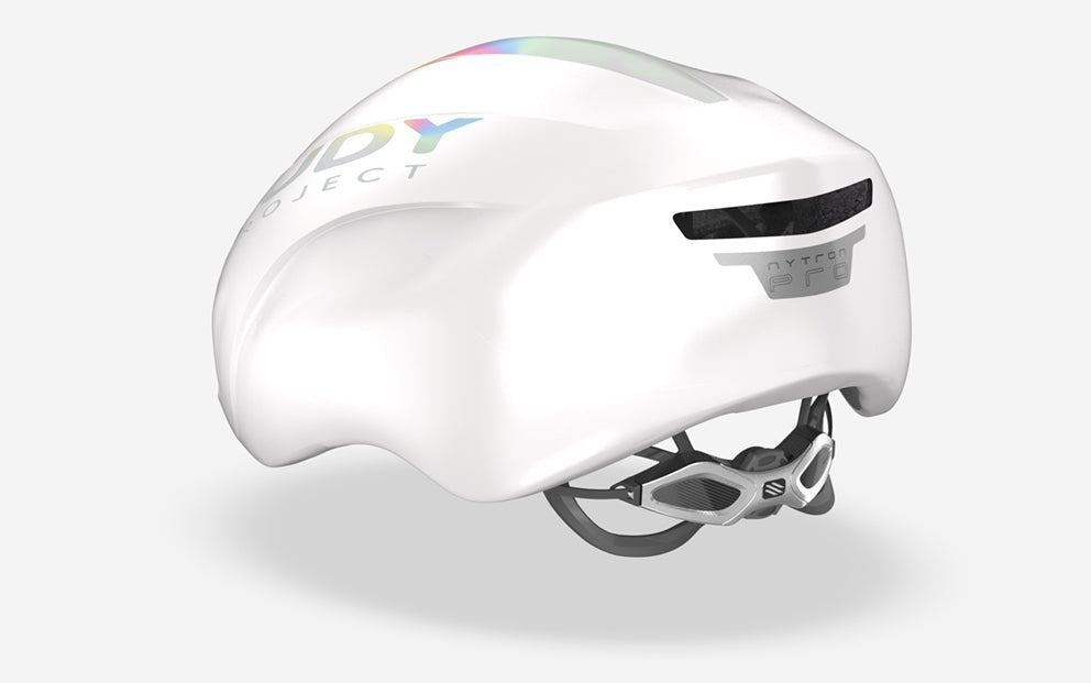 Rudy Project Nytron Pro Aero Road Helmet – White Iridescent | Rudy Project Cycling Sunglasses and Helmets