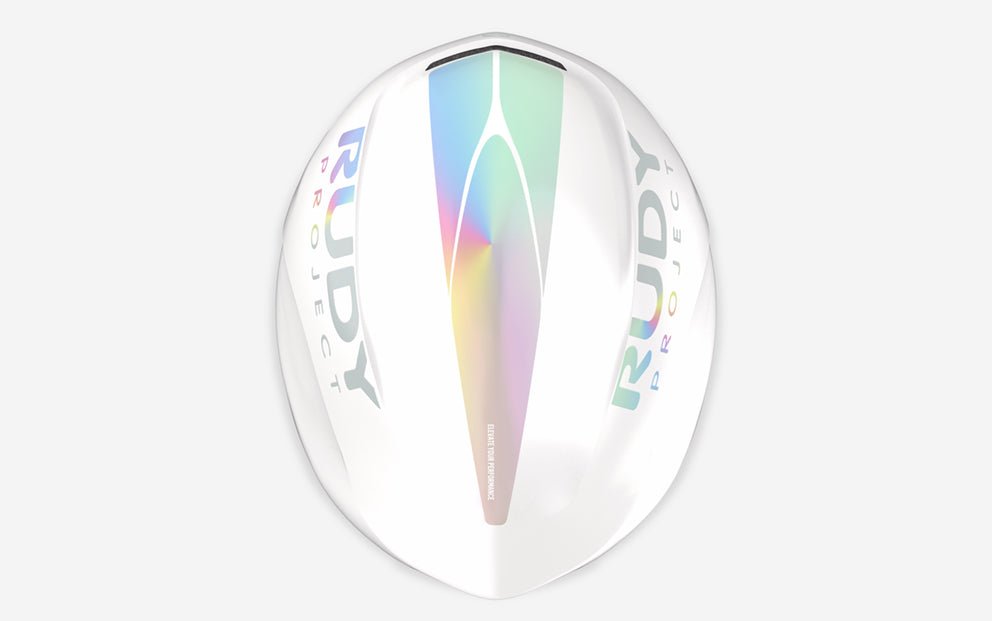 Rudy Project Nytron Pro Aero Road Helmet – White Iridescent | Rudy Project Cycling Sunglasses and Helmets