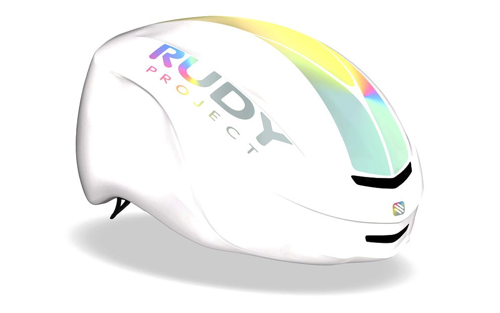 Rudy Project Nytron Pro Aero Road Helmet – White Iridescent | Rudy Project Cycling Sunglasses and Helmets