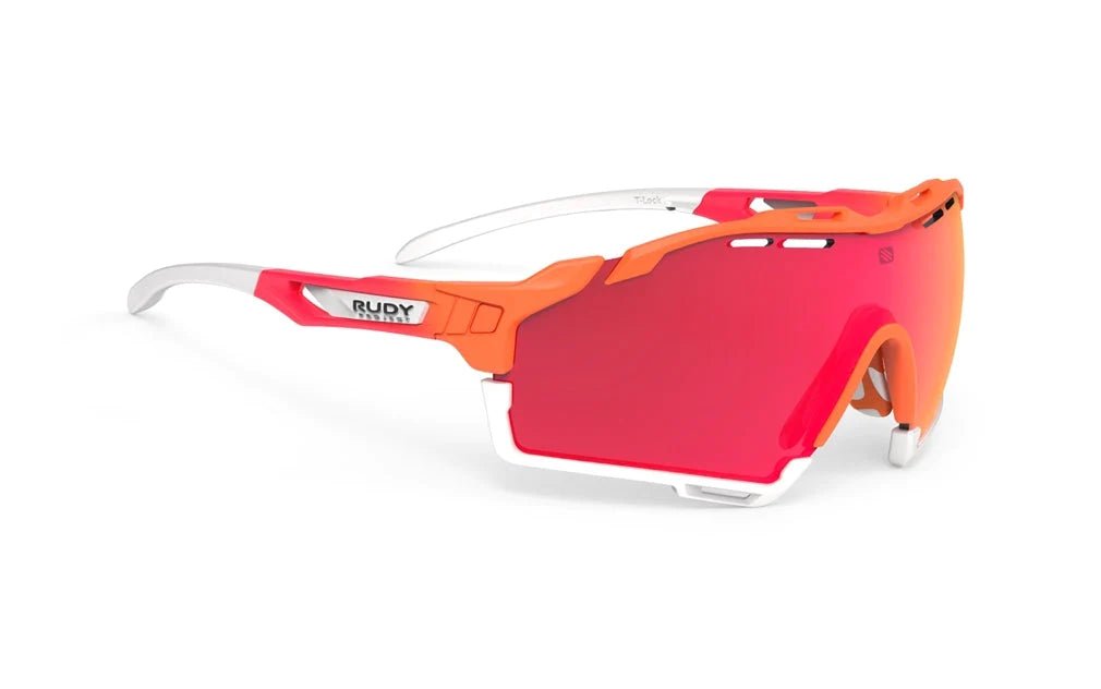 Cutline Mandarin Multi Laser Red Lens | Rudy Project Cycling Sunglasses and Helmets