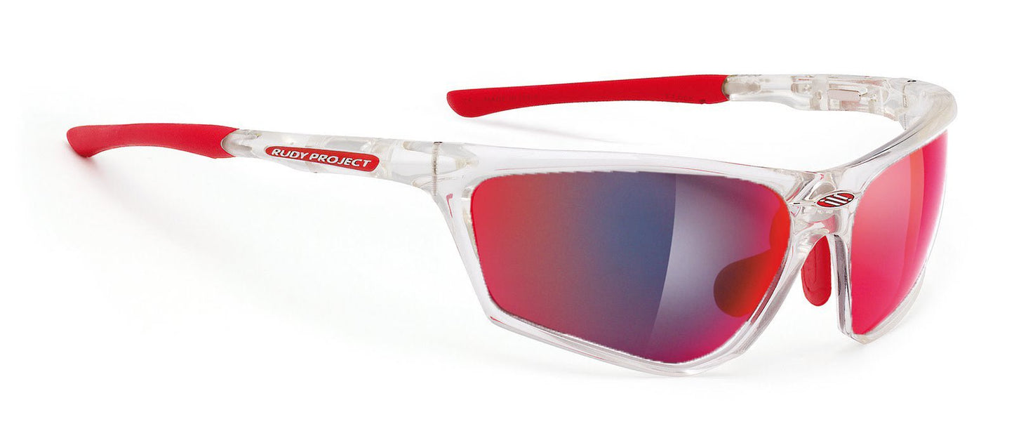 Rudy Project Zyon Crystal Multi Laser Red Lenses | Rudy Project Cycling Sunglasses and Helmets