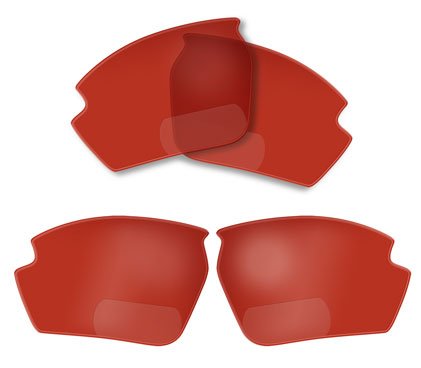 Rydon Bifocal Sports Readers Lenses | Rudy Project Cycling Sunglasses and Helmets