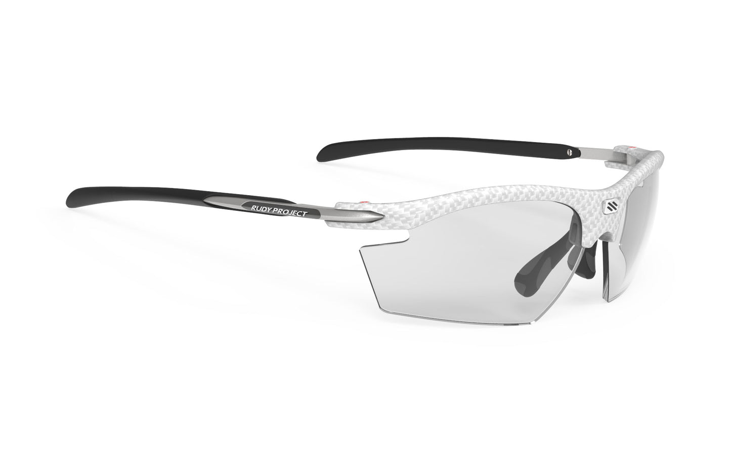 Rudy Project Rydon prescription cycling sunglasses white frame with photochromic lenses