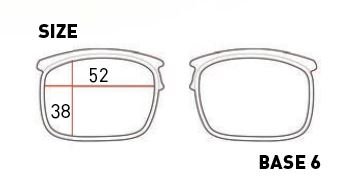 Rydon Docking Clips Version 2 for High Powered - Frozen Ash | Rudy Project Cycling Sunglasses and Helmets