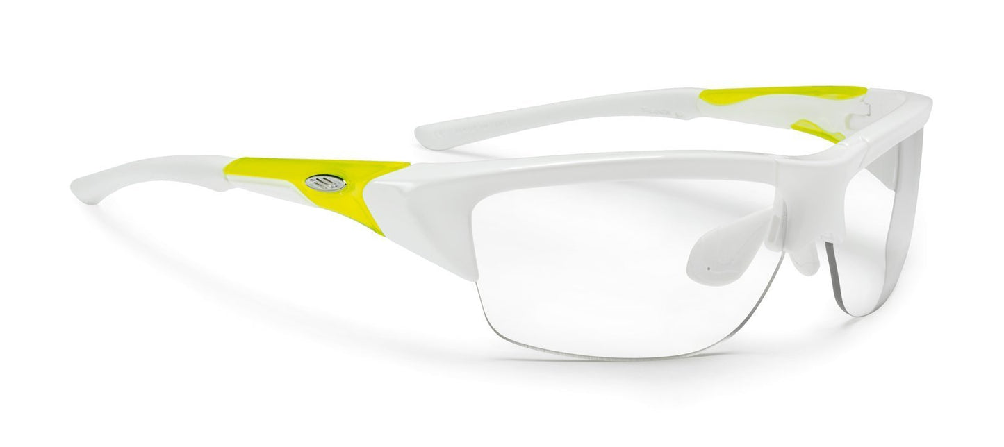 Rudy Project Ryzer White Photochromic Black Lenses | Rudy Project Cycling Sunglasses and Helmets