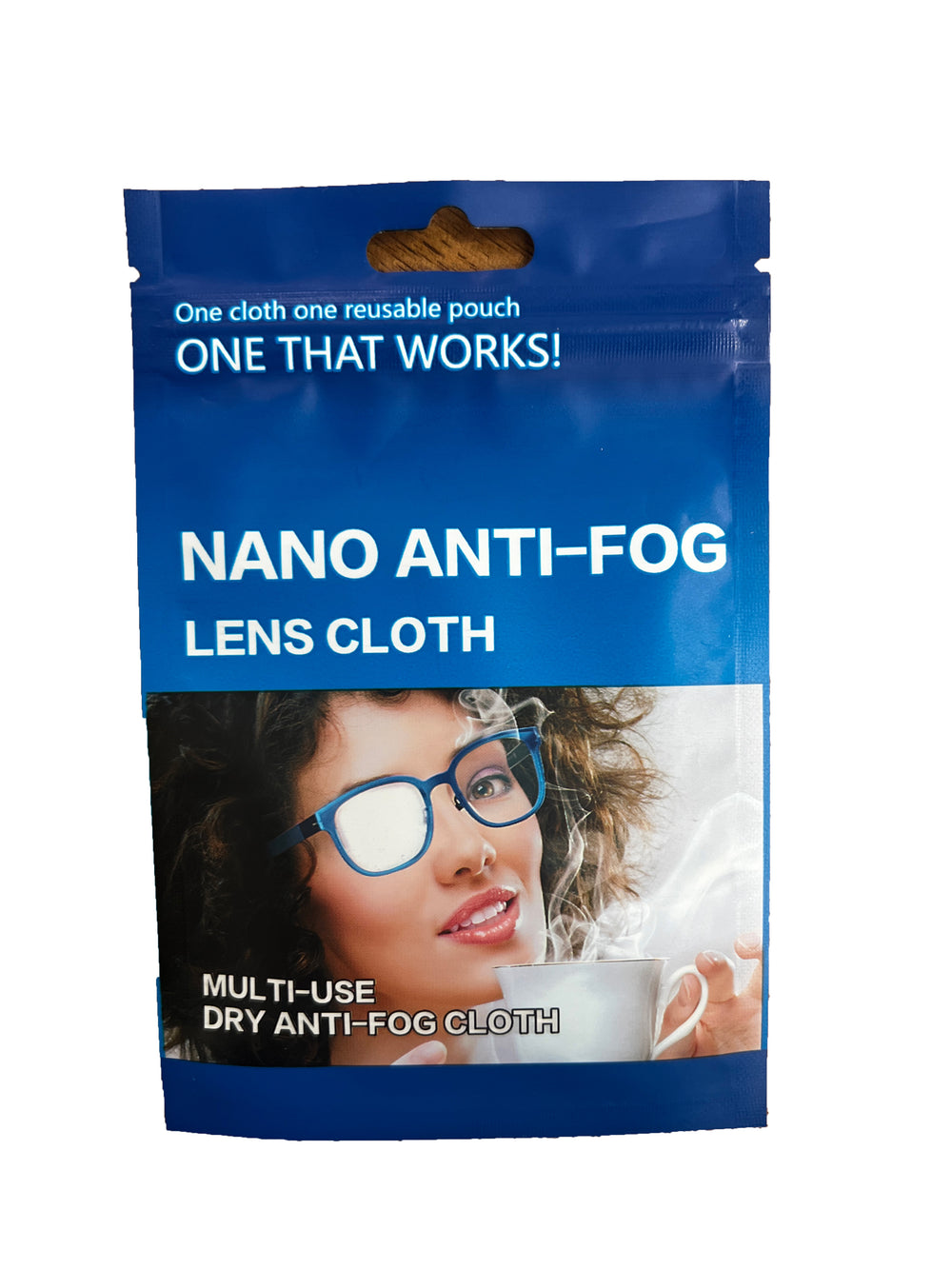 Nano Anti Fog Lens Cloth (1 x cloth per package)