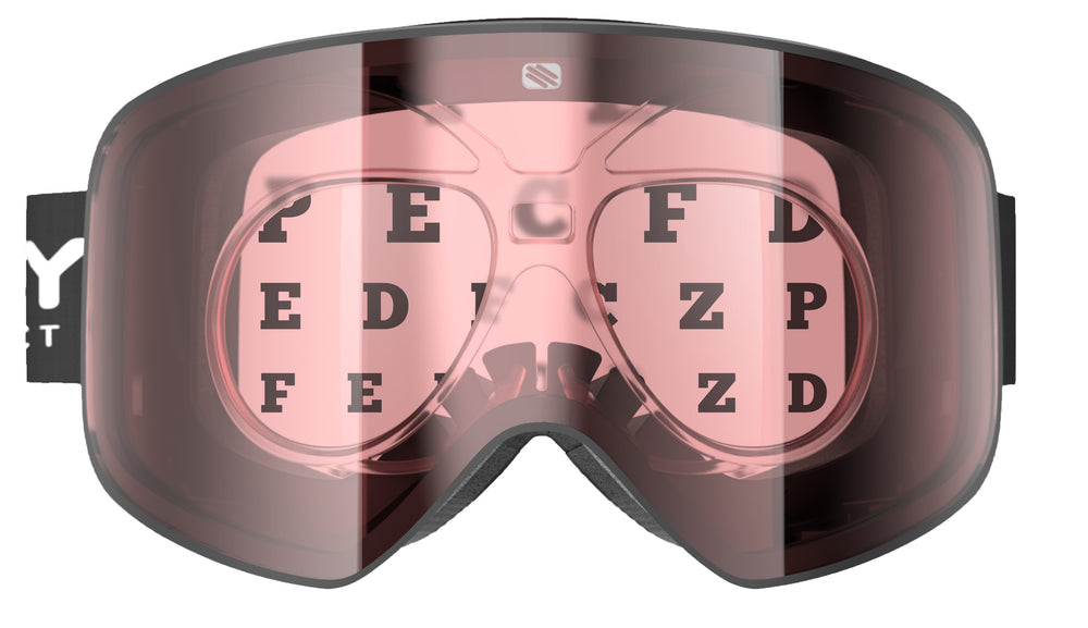 Spincut Ski Goggle RX Clip Insert & Prescription Lens