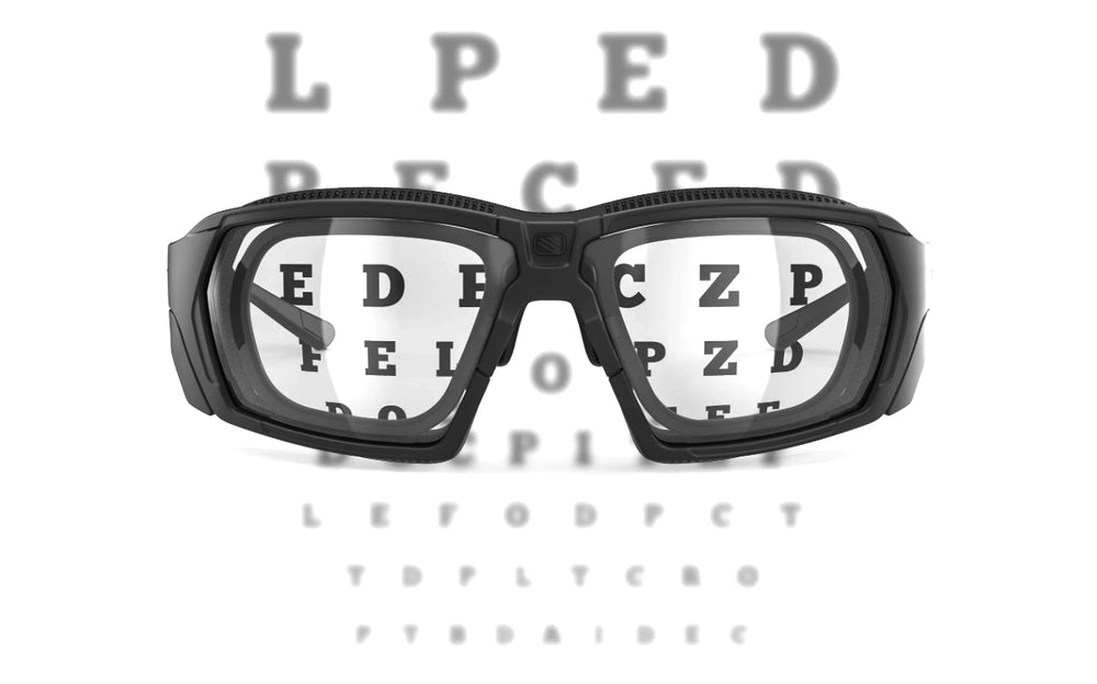 rudy project Agent Q with direct rx inframe prescription lenses