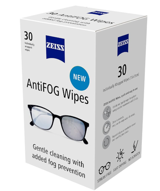 
                  
                    Sunglass lens Antifog Wipes (1 x Box is 30 individual wipes)
                  
                