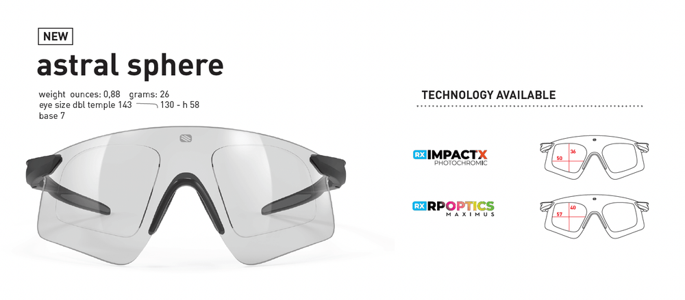 
                  
                    Astral S Photochromic Black Prescription lenses Progressive Vision | Rudy Project Cycling Sunglasses and Helmets
                  
                