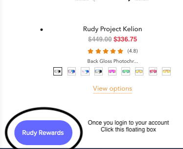 How to use your rudy project rewards