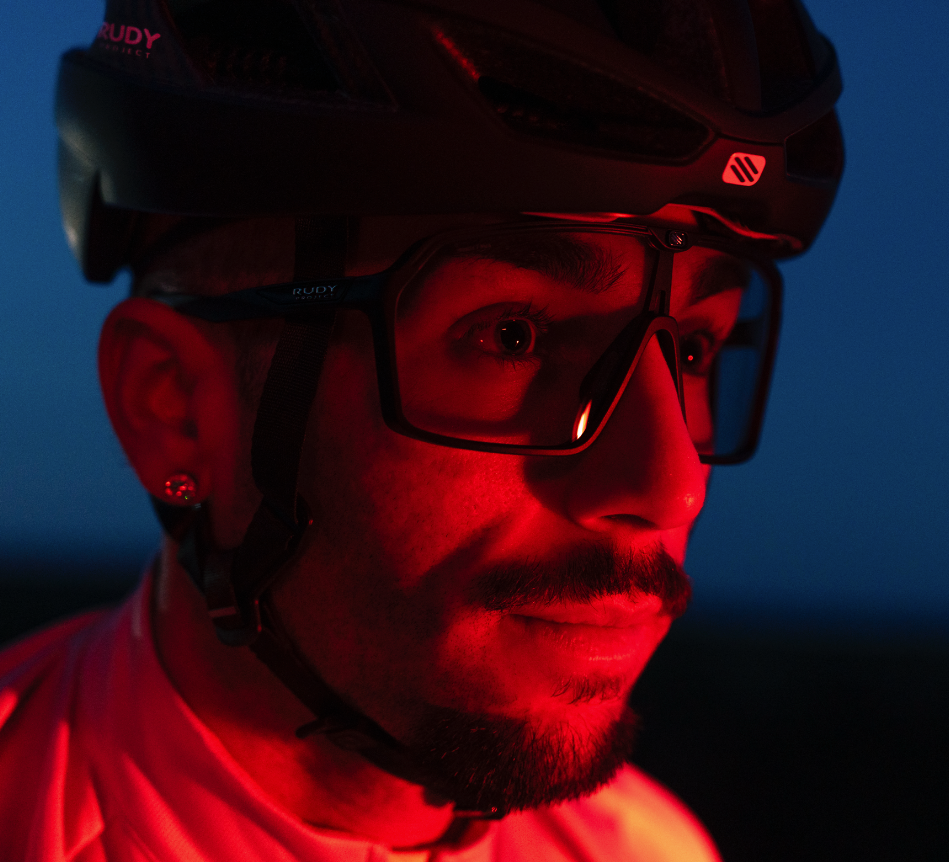 rudy project photochromic cycling sunglasses for all light conditions