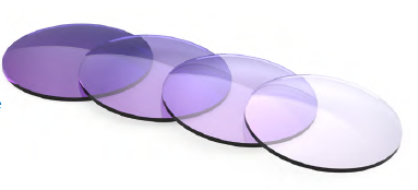 Impactx Photochromic Laser Purple Lenses