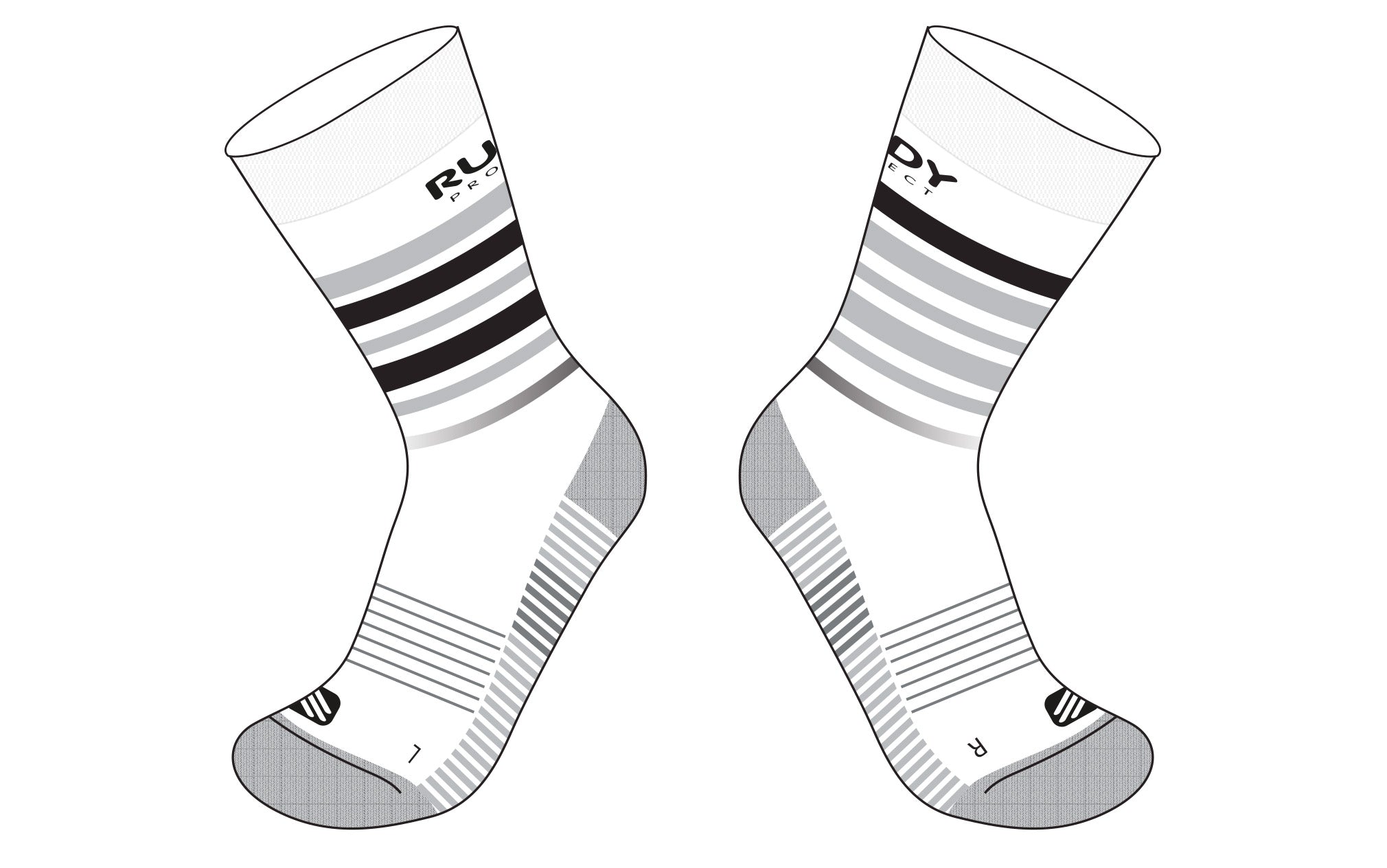 Rudy Project long cut Socks