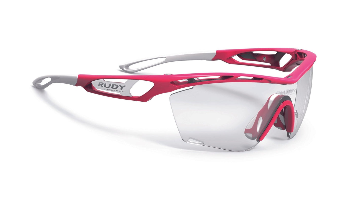 Rudy Project Tralyx Slim Pink Gloss Photochromic Laser Black Lenses Rudy Project 