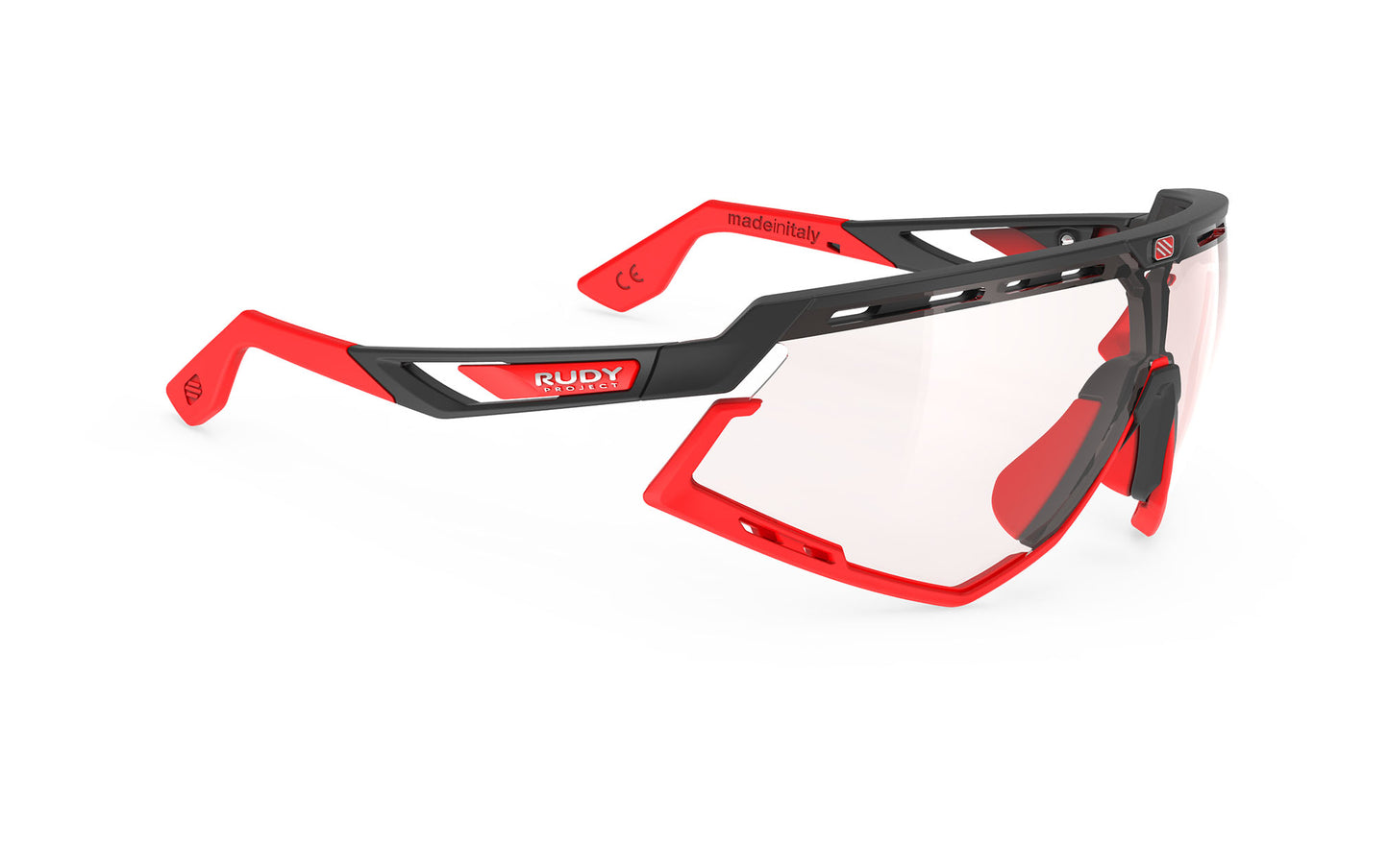 
                  
                    Rudy Project Defender white bg red color frame
                  
                
